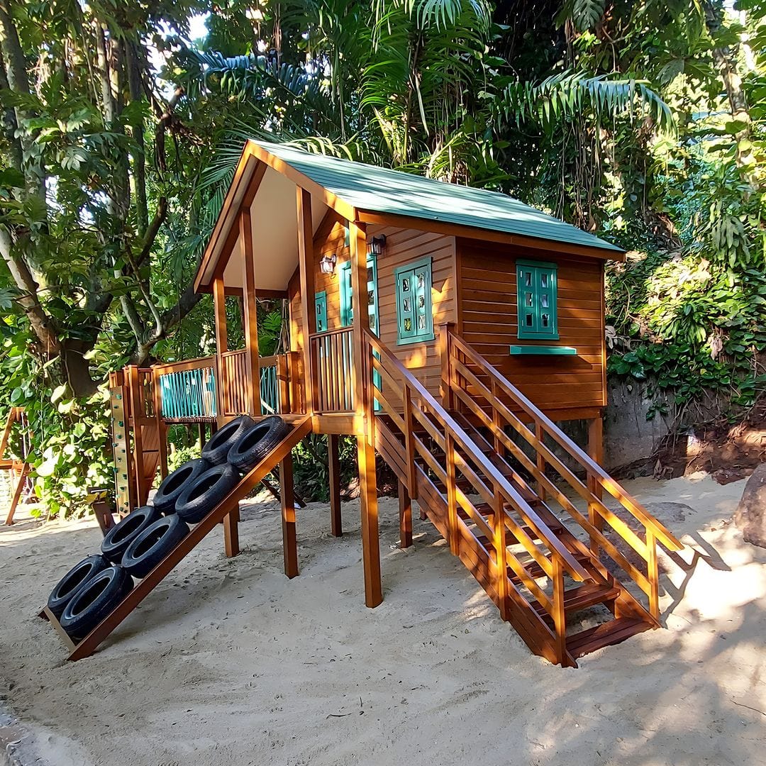 casinha suspensa