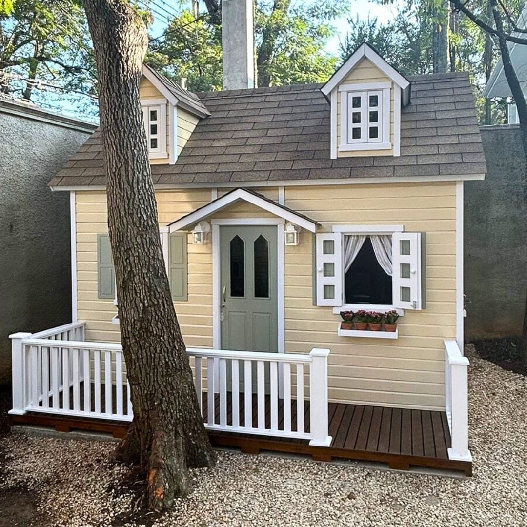 como são fabricadas casinhas de boneca Casinhas João e Maria