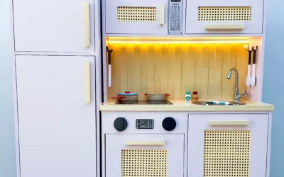 Minicozinhas de Madeira: Ideias criativas para montar um espaço infantil educativo