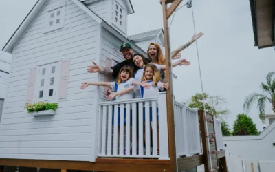 Ferrugem escolhe a Casinha Americana Suspensa da Casinhas João e Maria para suas filhas