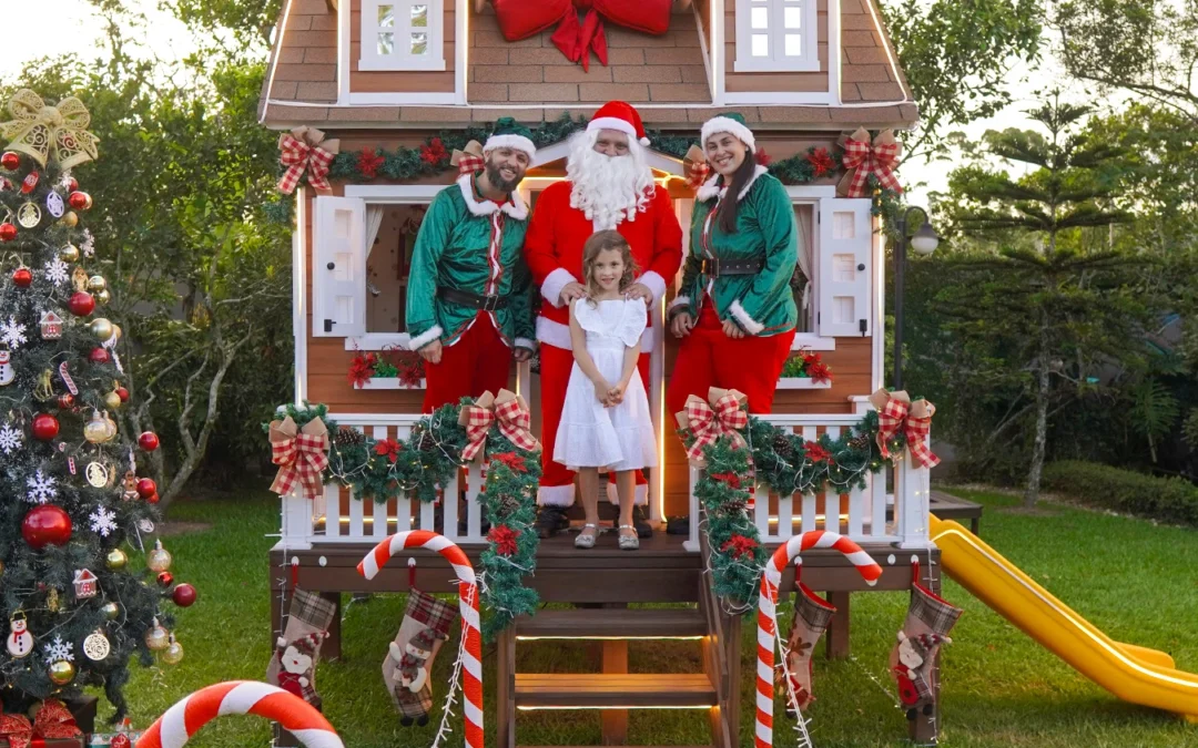 Casinha de Natal: Veja Como Decoramos a SteelWood para um Fim de Ano Inesquecível